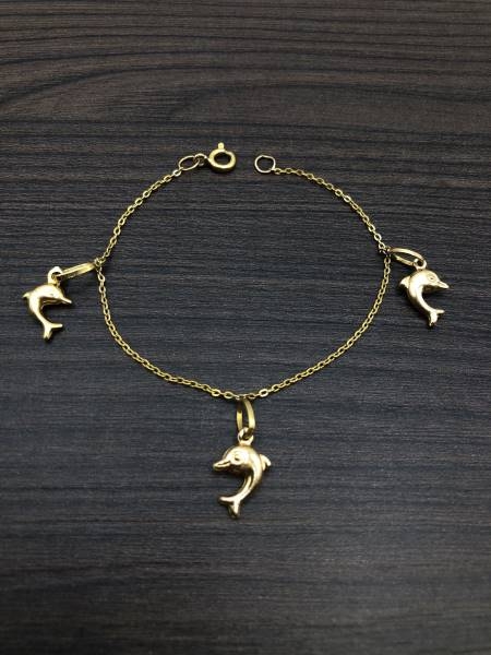 دستبند کودک دلفین