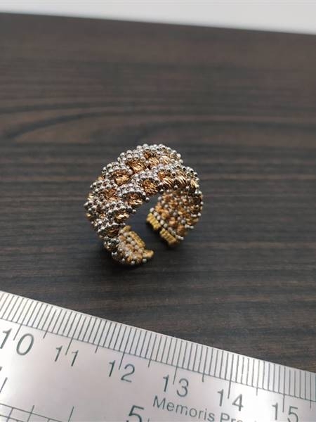 انگشتر دوریکا لوتوس دو رج