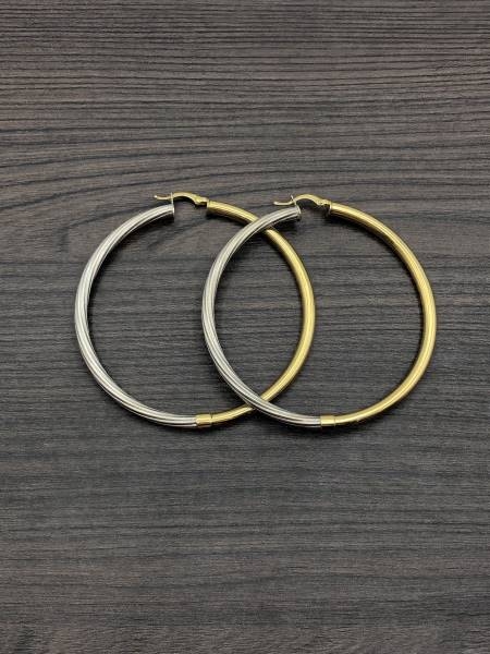 گوشواره حلقه ای درشت