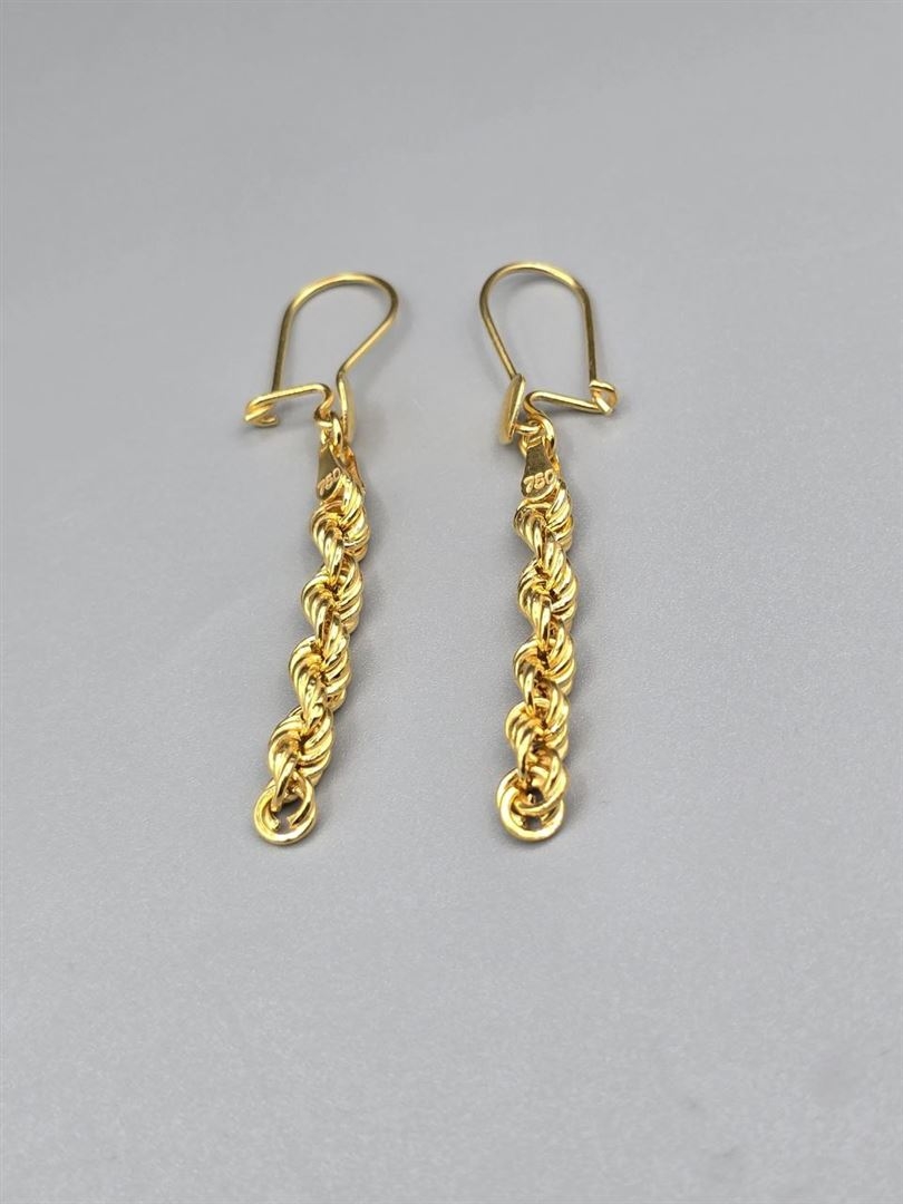 گوشواره طنابی