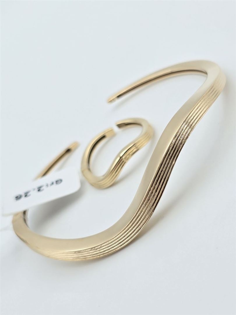 دستبند و انگشتر موج