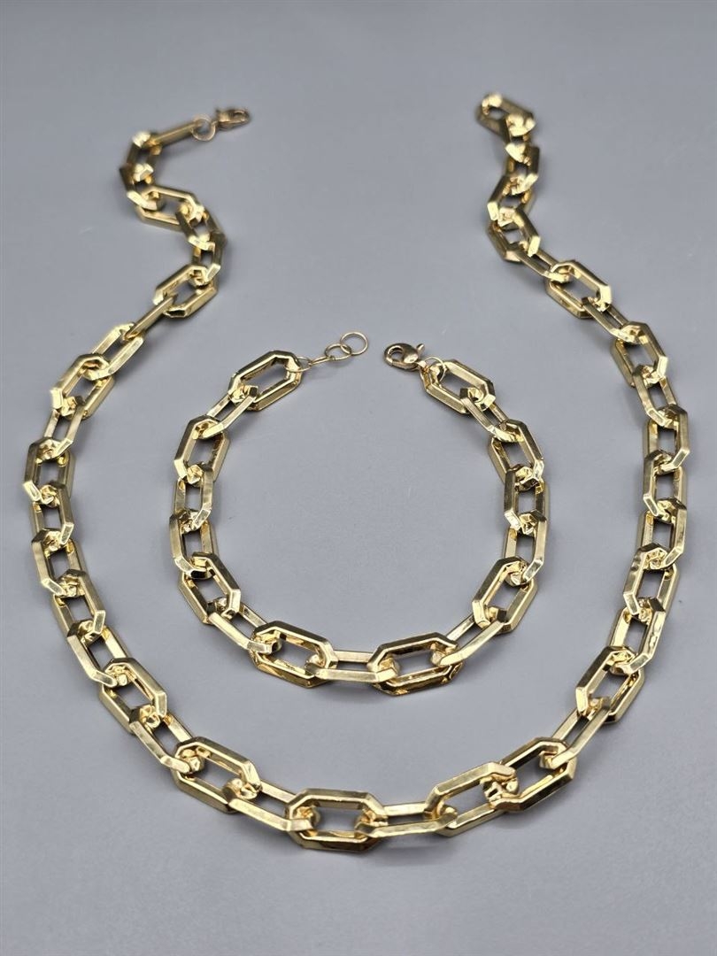 ست دستبند و گردنبند هرمس