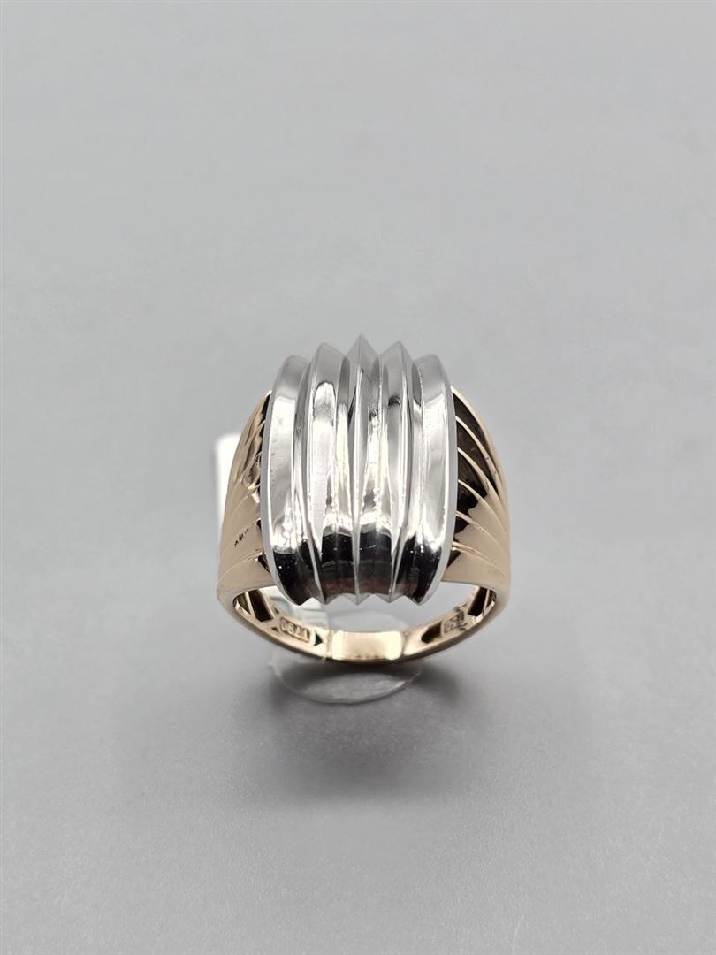 انگشتر دورنگ پرجلوه سیگما