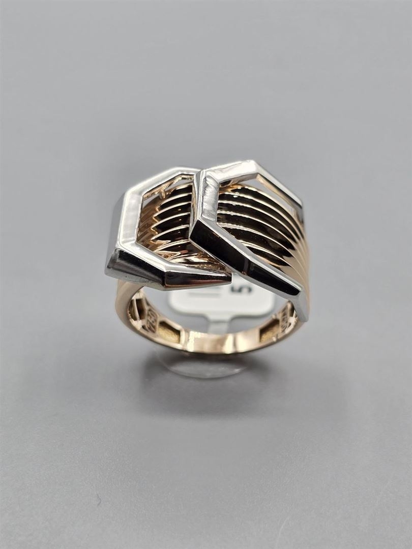 انگشتر دورنگ پرجلوه سیگما