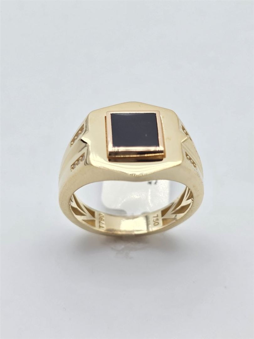 انگشتر مردانه اونیکس