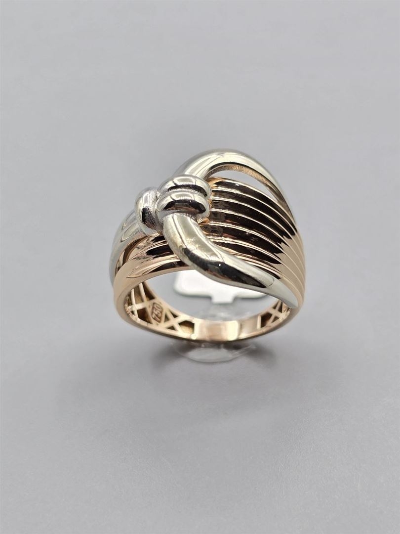 انگشتر دورنگ پرجلوه سیگما