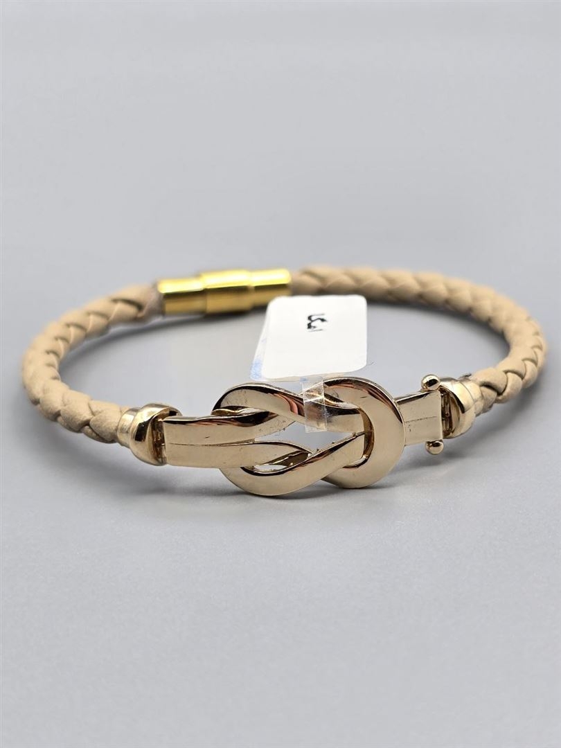 دستبند چرم امگا