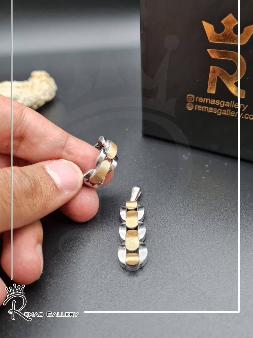 ست آویز و انگشتر رولکس