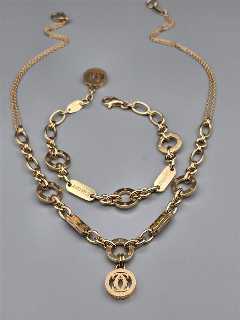 دستبند و گردنبند کارتیه ام جی ام