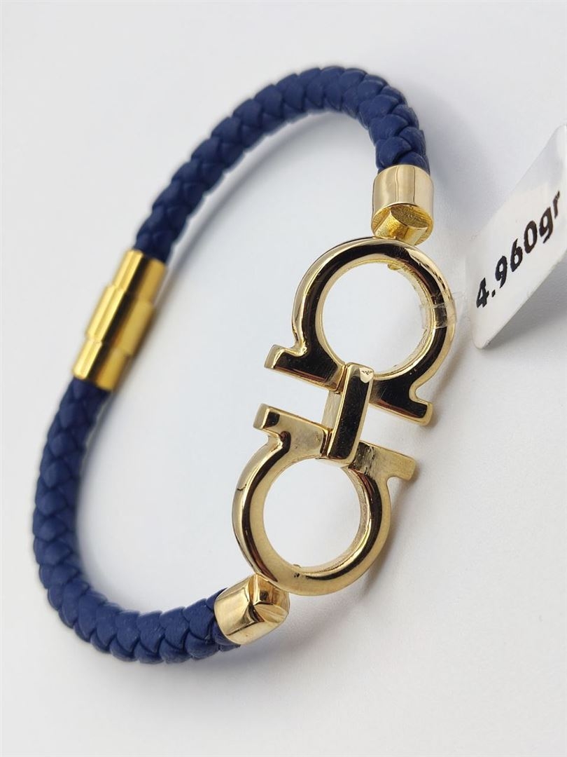 دستبند چرم امگا