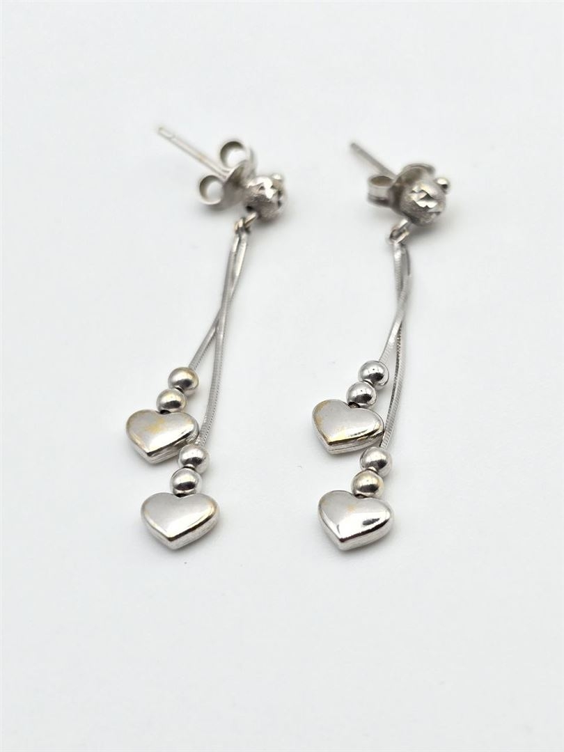 گوشواره شرابه ای قلب