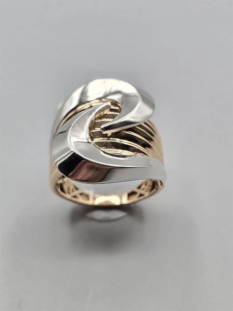 انگشتر دورنگ پرجلوه سیگما