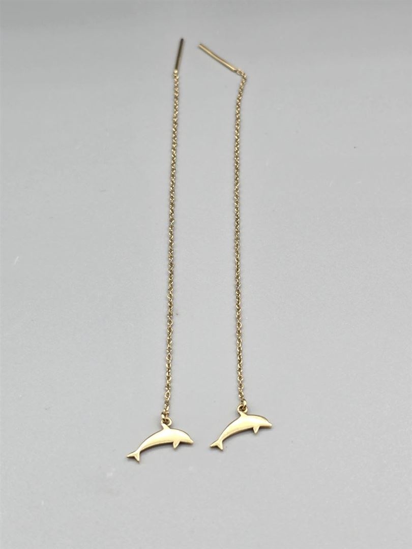 گوشواره بخیه دلفین