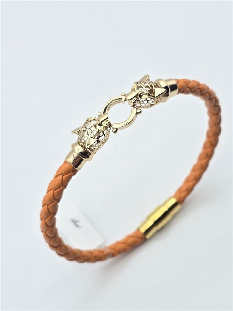 دستبند چرم امگا