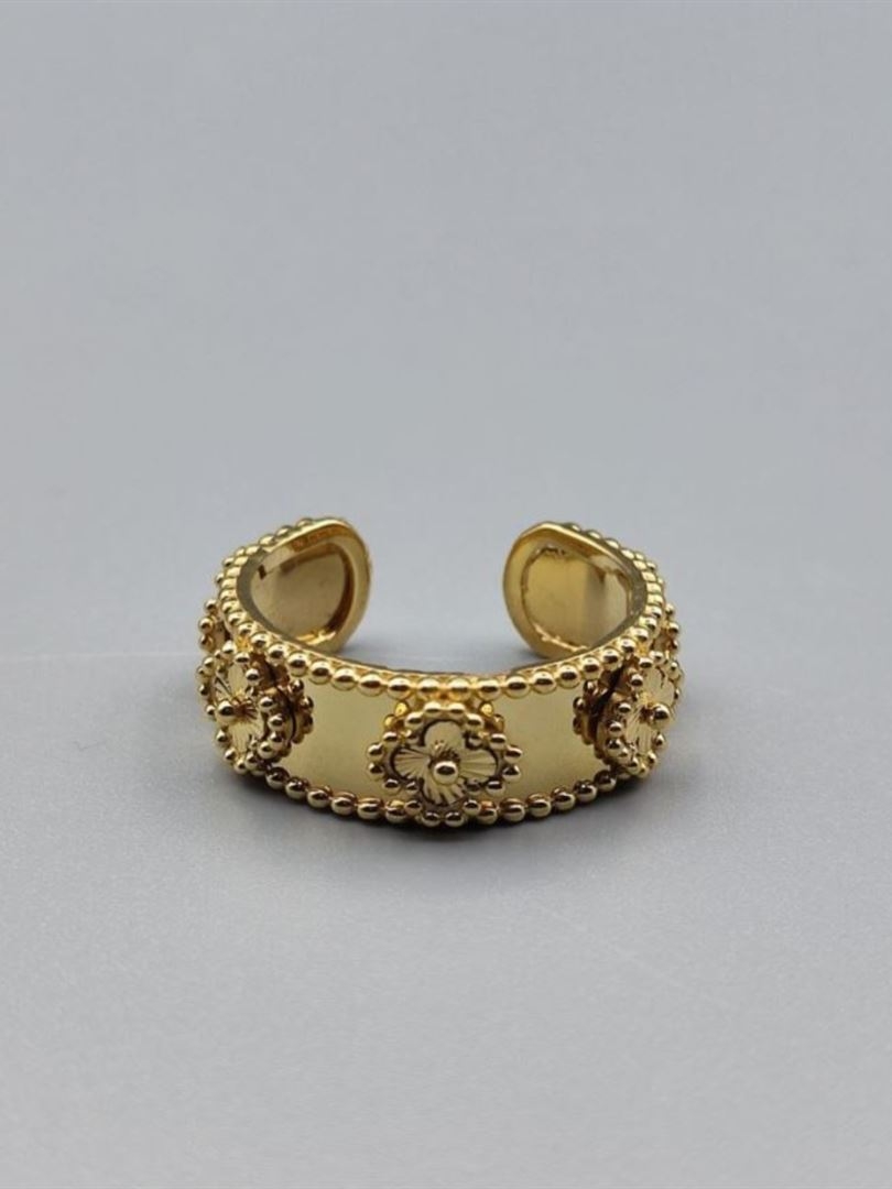 انگشتر ونکلیف زرد