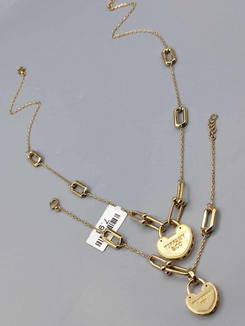 ست دستبند و گردنبند تیفانی