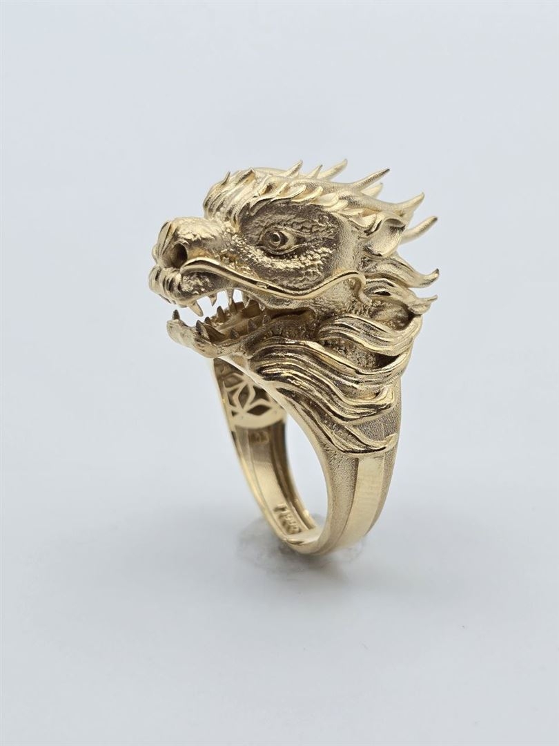 انگشتر لوکس شیر لئو