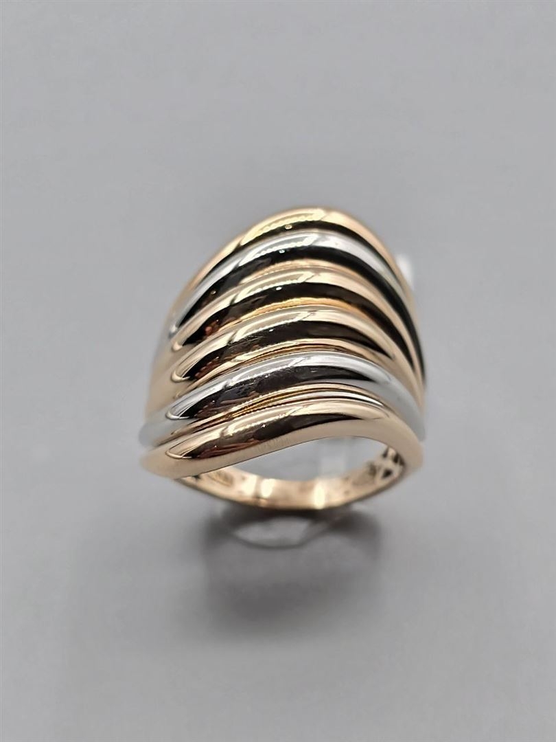 انگشتر دورنگ پرجلوه سیگما