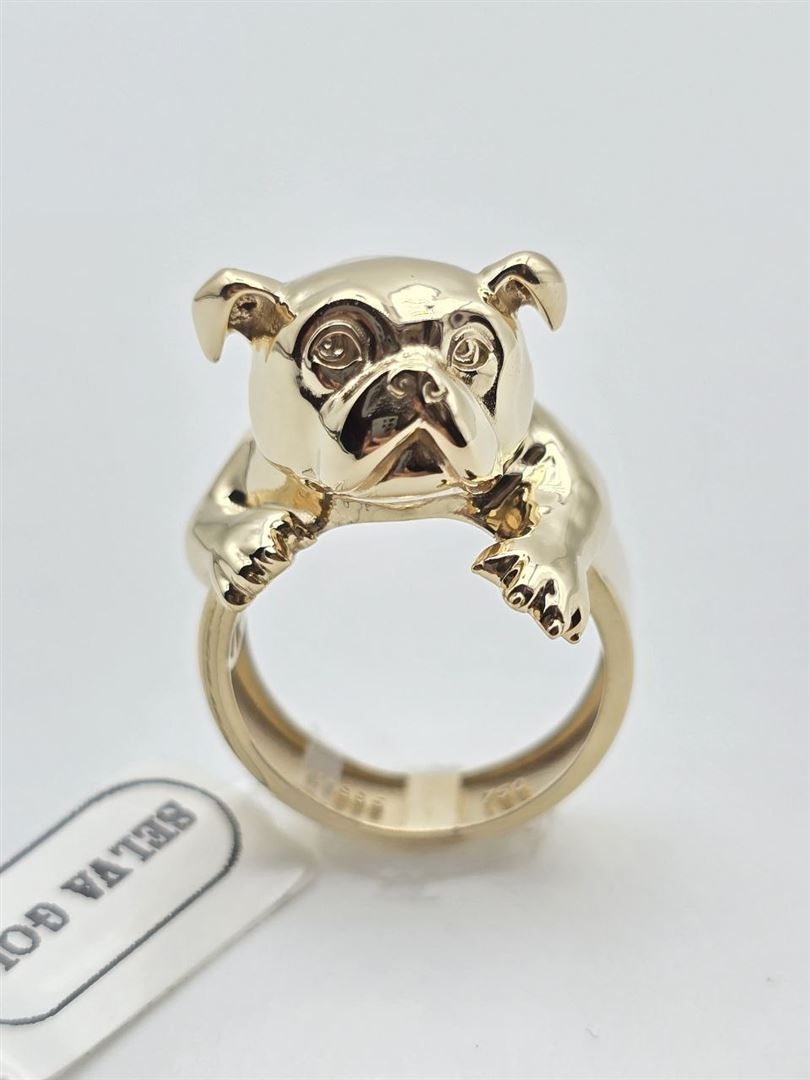 انگشتر لوکس سگ لئو