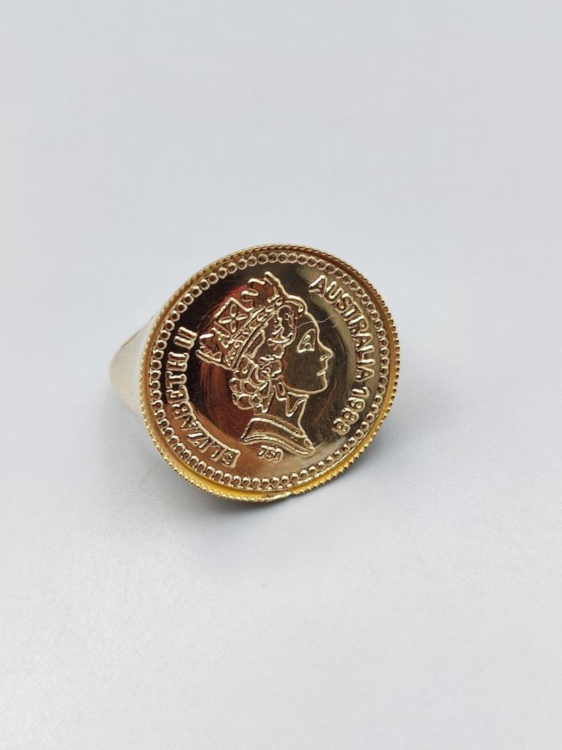 انگشتر سکه الیزابت