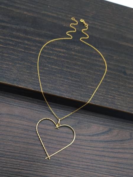 آویز قلب و زنجیر