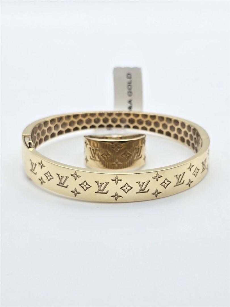 ست دستبند و انگشتر لویی ویتون