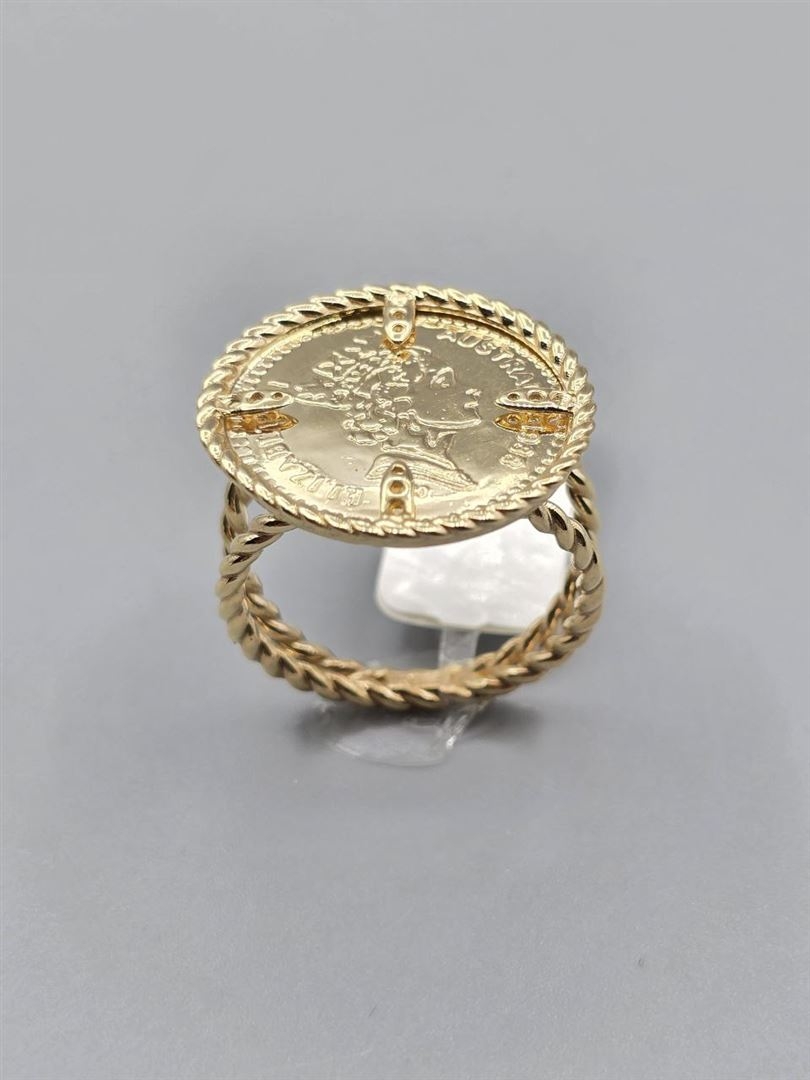 انگشتر سکه الیزابت