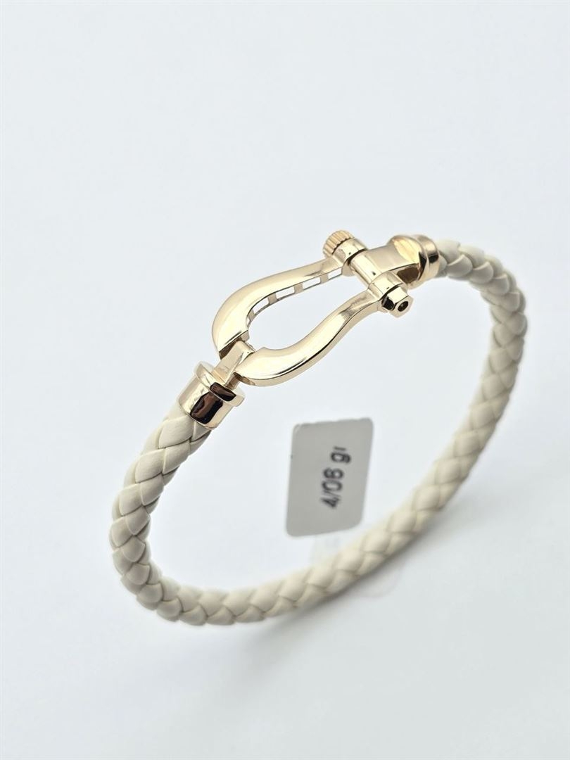 دستبند چرم امگا