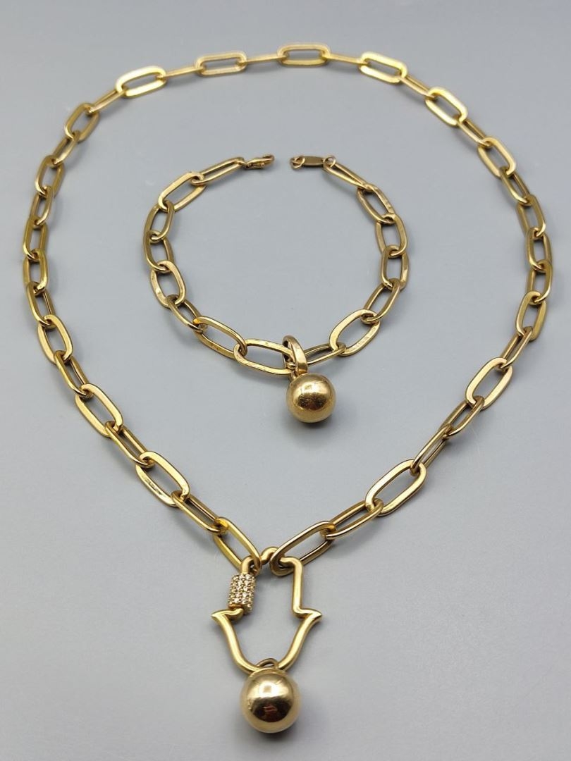 دستبند و گردنبند هرمس