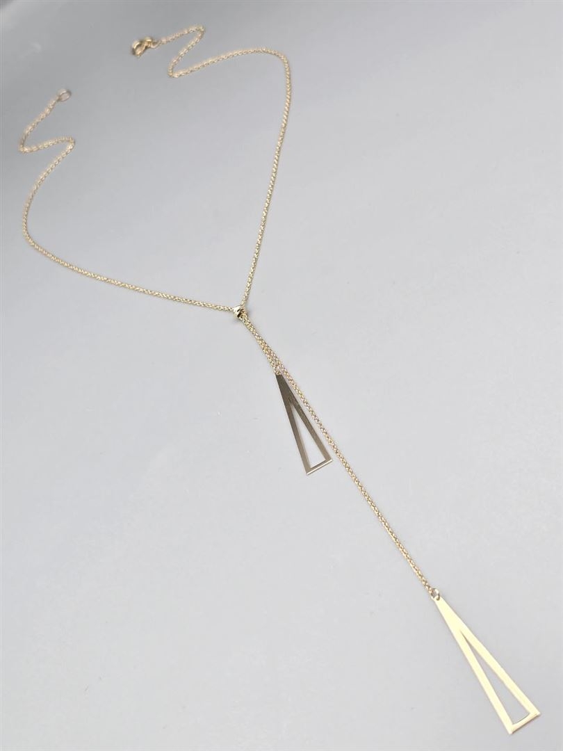 گردنبند کرواتی هندسی