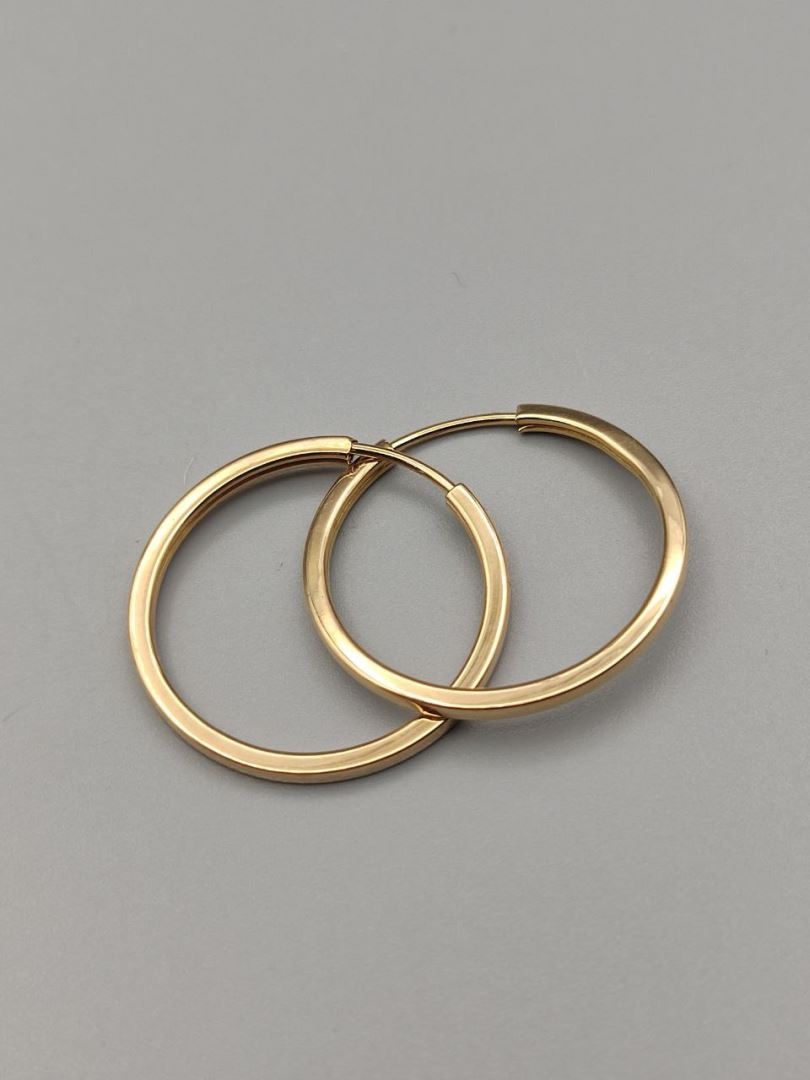 گوشواره حلقه ای ساده