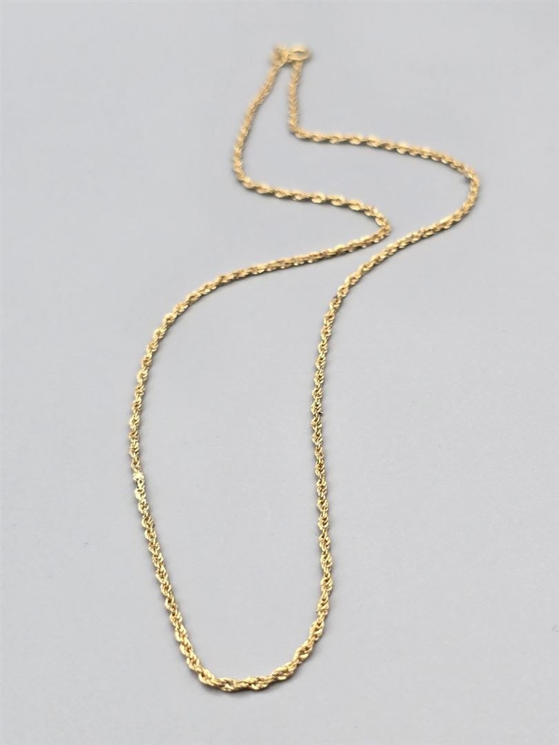 گردنبند طنابی